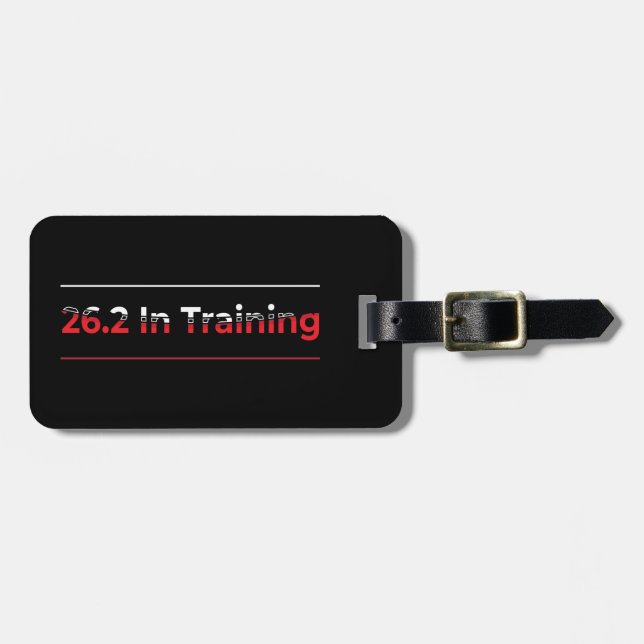 26.2. Training Vollmarathon Rennen - Laufen Gepäckanhänger (Vorderseite horizontal)