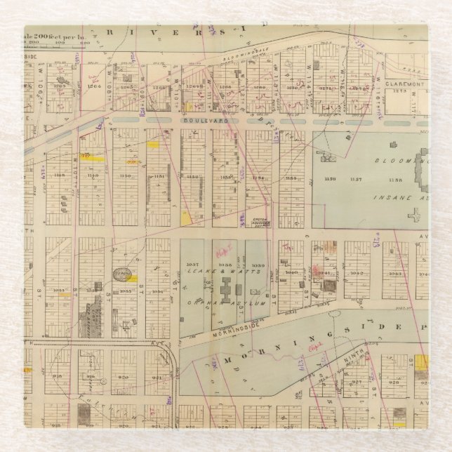 26 Bezirk 12 Glasuntersetzer (Vorderseite)