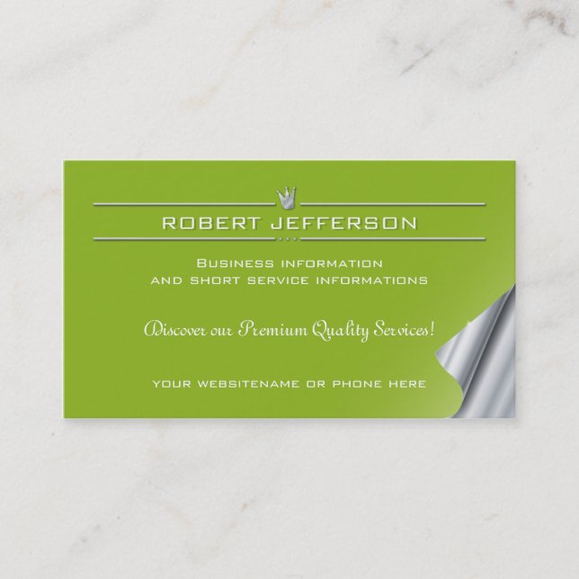 26 Business Card Fitness Day Spa Grocery Forestry Visitenkarte (Vorderseite)