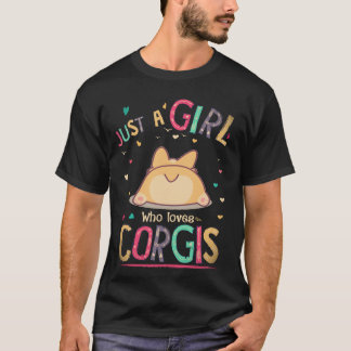 26 Ein Mädchen das Corgis liebt T-Shirt