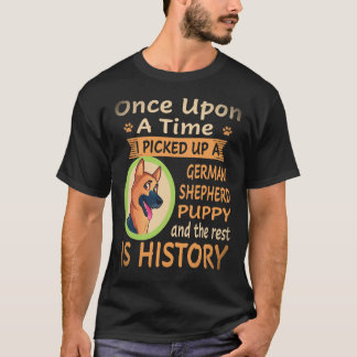 26 Einmal nahm ich einen Deutschen Schäferhund auf T-Shirt
