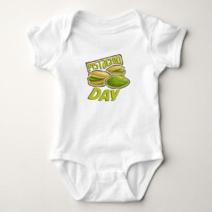 26. Februar - Pistazien-Tag Baby Strampler