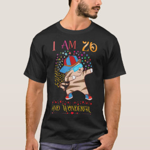 26. Geburtstag für ihre Dabbing Katze Frauen 26 Ja T-Shirt