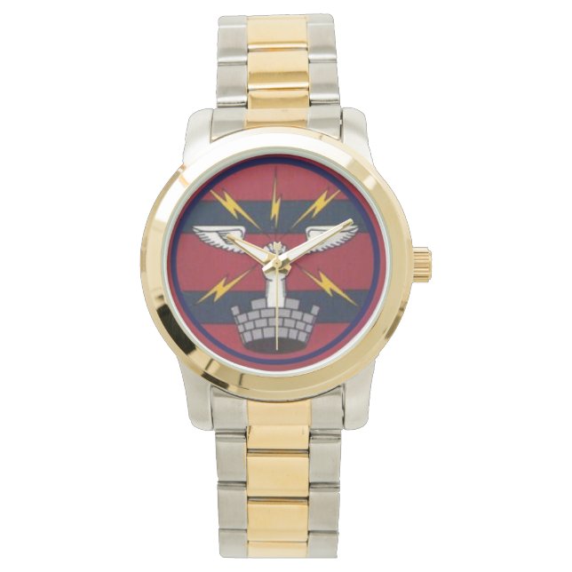 26 gepanzerte Ingenieure Staffel Armbanduhr (Vorderseite)
