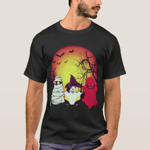 26 Halloween-Kürbis Meerschweinchen T-Shirt