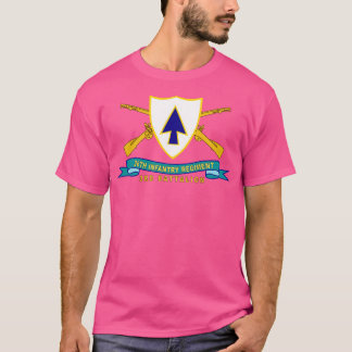 26. Infanterie-Regiment DUI w Br Ribbon 3. Bn X T-Shirt