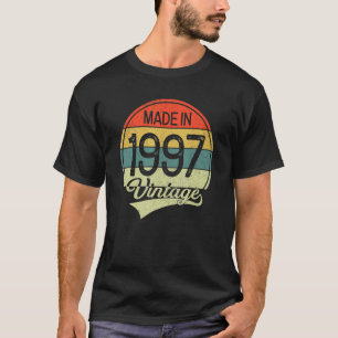 26 Jahre alt Vintag 1997 Geburt 1997 26. Geburtsta T-Shirt