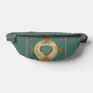 26./Jegliches Hochzeitstil Bauchtasche
