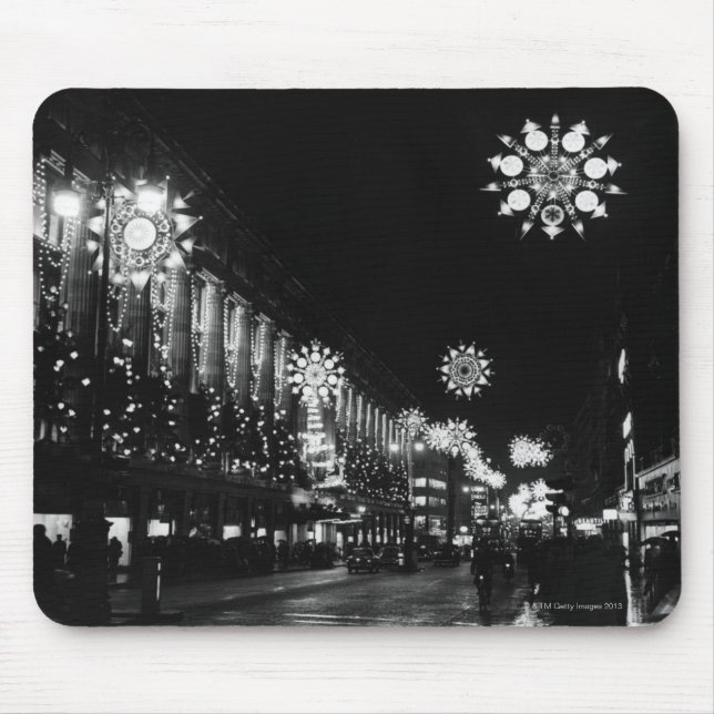 26. November 1960: Weihnachtsbeleuchtung in der St Mousepad (Vorne)