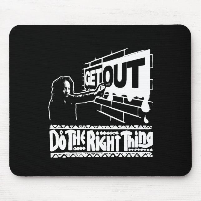 273 Aufkleber raus Mousepad (Vorne)