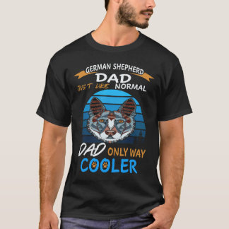 27 Deutscher Schäferhund-Vater, genau wie ein norm T-Shirt
