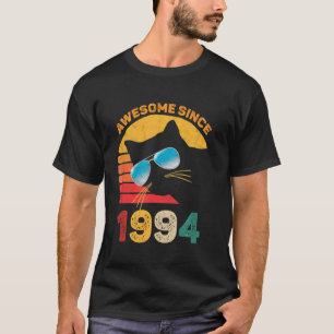 27. Geburtstag Vintage Katze Phantastisch seit 199 T-Shirt