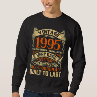 27 Jahre alte Dekorationen 1995 Männer Frauen 27. Sweatshirt