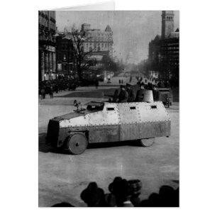 27 mars 1917 :  L'escadron de véhicule blindé