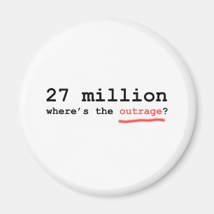 27 Million - wo ist das Verbrechen? Magnet
