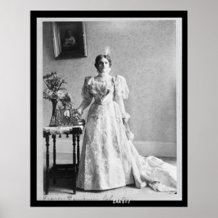 27 Portrait Frau McKinley Poster