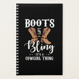 27,Stiefel und Bling es ein Cowgirl Sache Planer