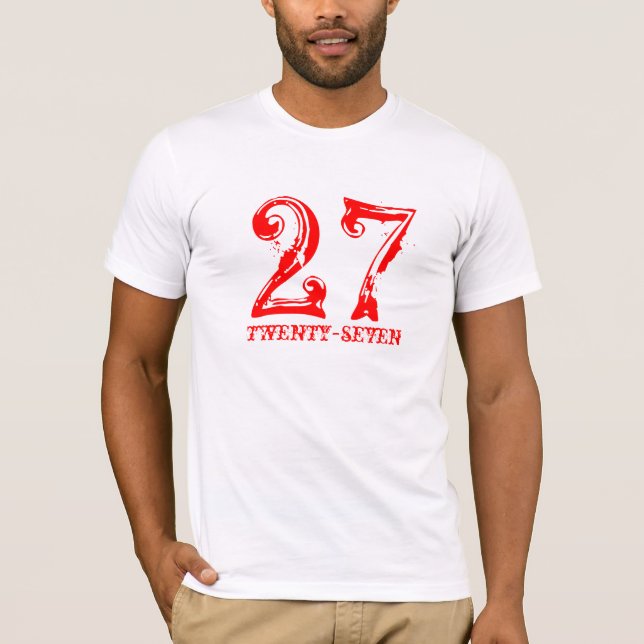 27 T-Shirt (Vorderseite)