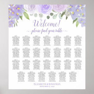 27 Tableau Lavande Mariage floral