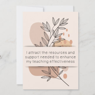 27. Tag: Teacher Affirmation Mental Health Card