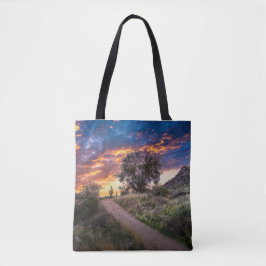 2815-Wüste Landschaft bei Sunset Tasche