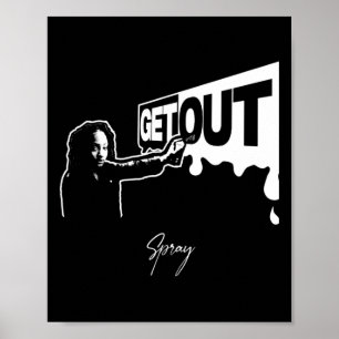 287 Sticker raus Poster