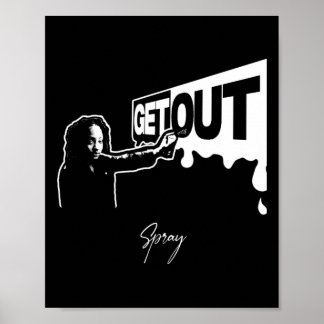 287 Sticker raus Poster