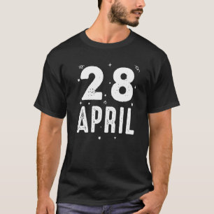 28. April Jubiläum Party Besondere Anlässe für T T-Shirt