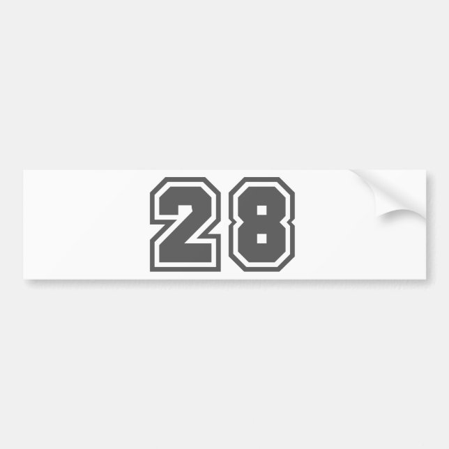 28 AUTOAUFKLEBER (Vorne)