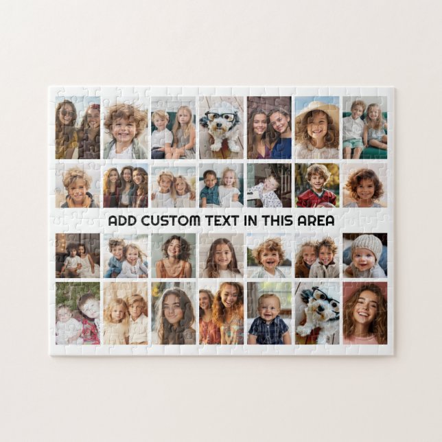 28-Foto-Collage-Raster - 1 Textfeld (Horizontal)
