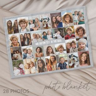 28-Foto-Collage-Raster - 1 Textfeld Fleecedecke