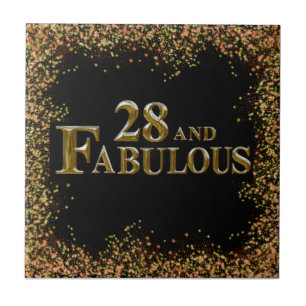 28. Geburtstag Fliese