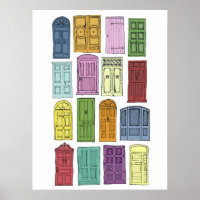 28" x 20", Türen für das Value Poster Paper (Matte