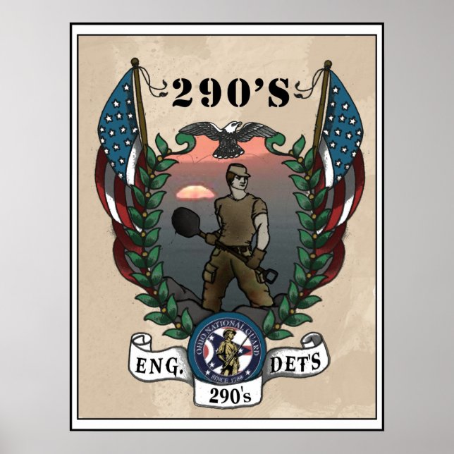 290er Jahre ENG. DET Poster (Vorne)