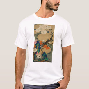 29. 菊 花 流 図, 若 Chrysanthemum & Stream, Jakuchū T-Shirt