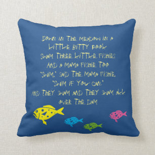 $ 29.95/€ 27,95 trois peu de coussin de Fishies