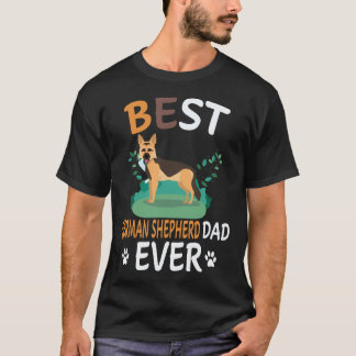 29 Bester Deutscher Schäferhund Papa jemals Deutsc T-Shirt