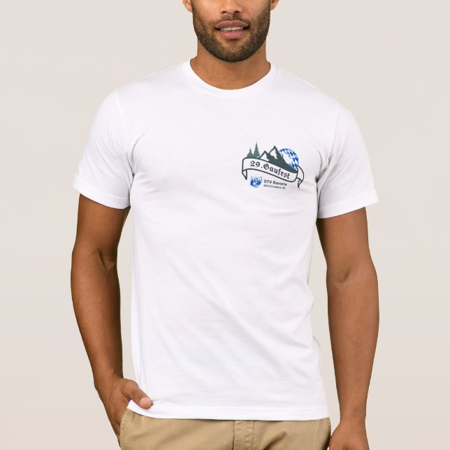 29. Gaufest - T-shirt (hommes) (Devant)