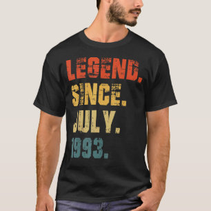 29. Geburtstag 29 Jahre alte Legende seit Juli 199 T-Shirt