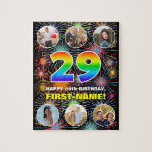 29. Geburtstag: Lustiger Regenbogen #, Benutzerdef