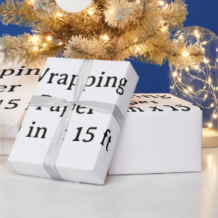 29 in x 15 ft Matt Geschenkpapier