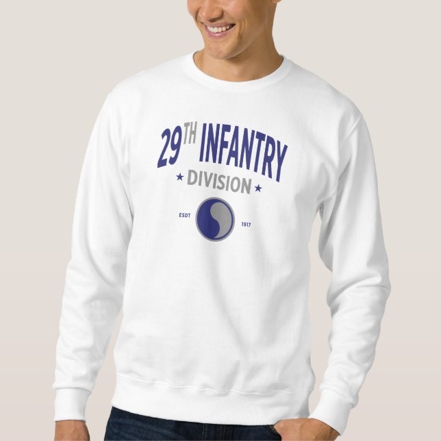 29. Infanterie-Abteilung des US-Militärs Sweatshirt (Vorderseite)