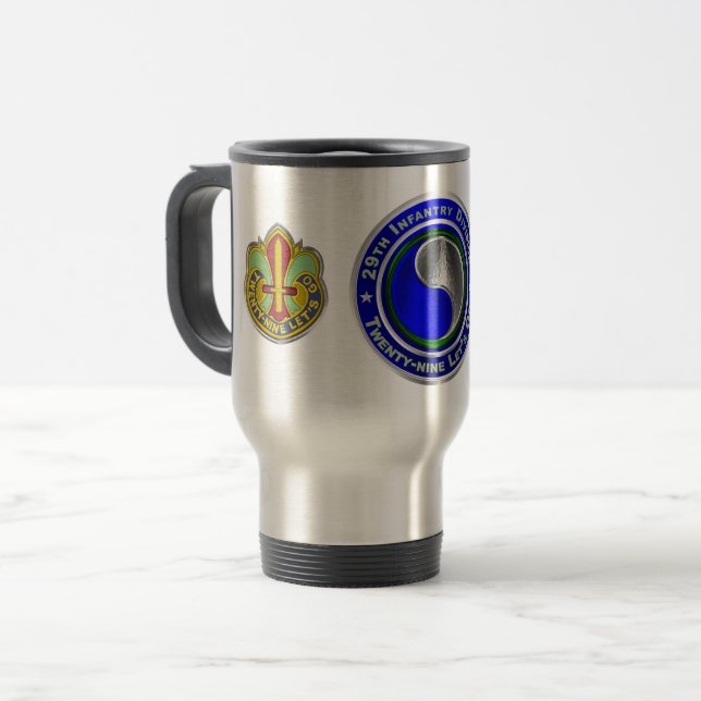 29. Infanterieabteilung Reisebecher (Vorderseite Links)