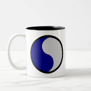 29. Infanteriedivision Zweifarbige Tasse
