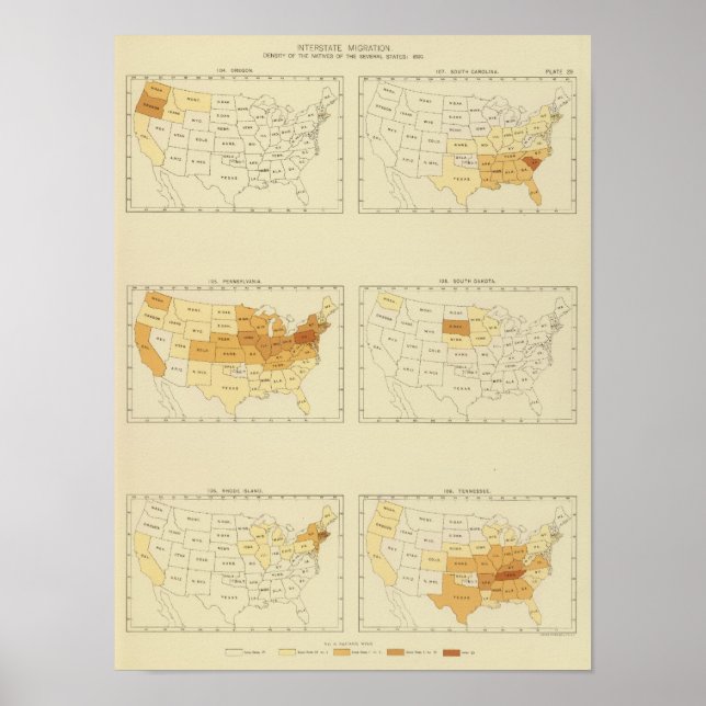 29 Interstate migration 1890 ORTN Poster (Vorne)