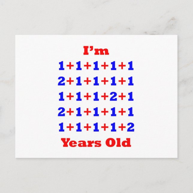 29 Jahre alt! Postkarte (Vorderseite)