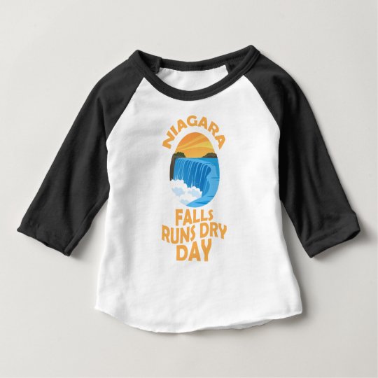 29. März - Niagara Falls lässt trockenen Tag Baby T-shirt