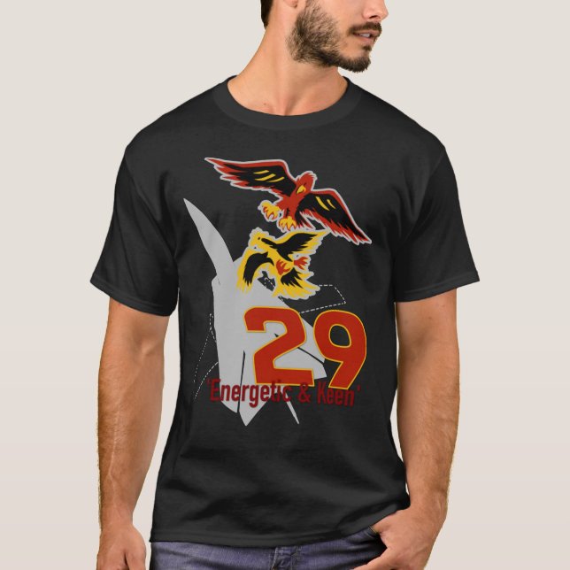 29 Squadron RAF Tornado F3 Aircraft Vereinigung Es T-Shirt (Vorderseite)