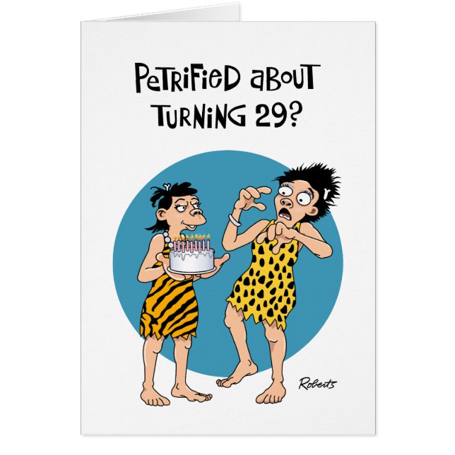 "29ème" anniversaire drôle encore (Devant)