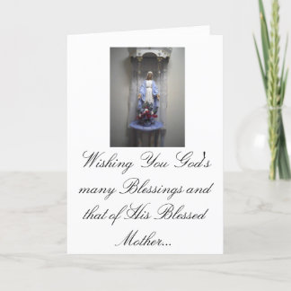 2-04-10021, Wishing You God's many Blessings ... Karte